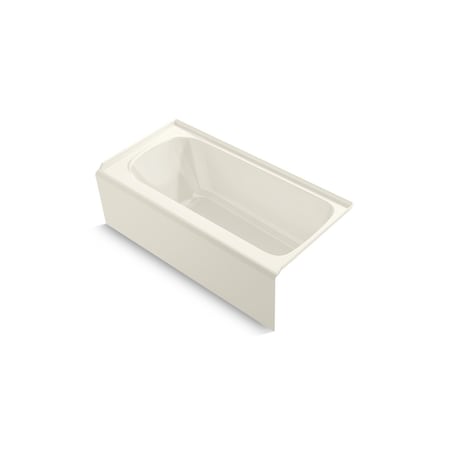 Kohler 60 in L, 30 in W, Biscuit, Acrylic 25830-RA-96